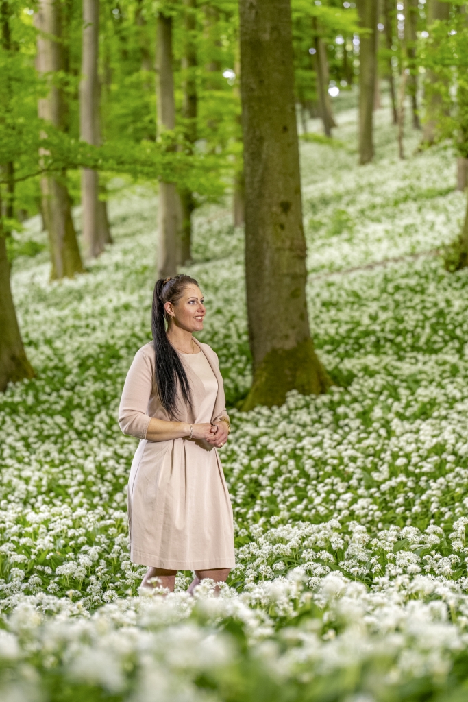 Fotoshooting im Bärlauch
